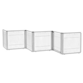 Richell Convertible Elite 6 Panel Pet Gate
